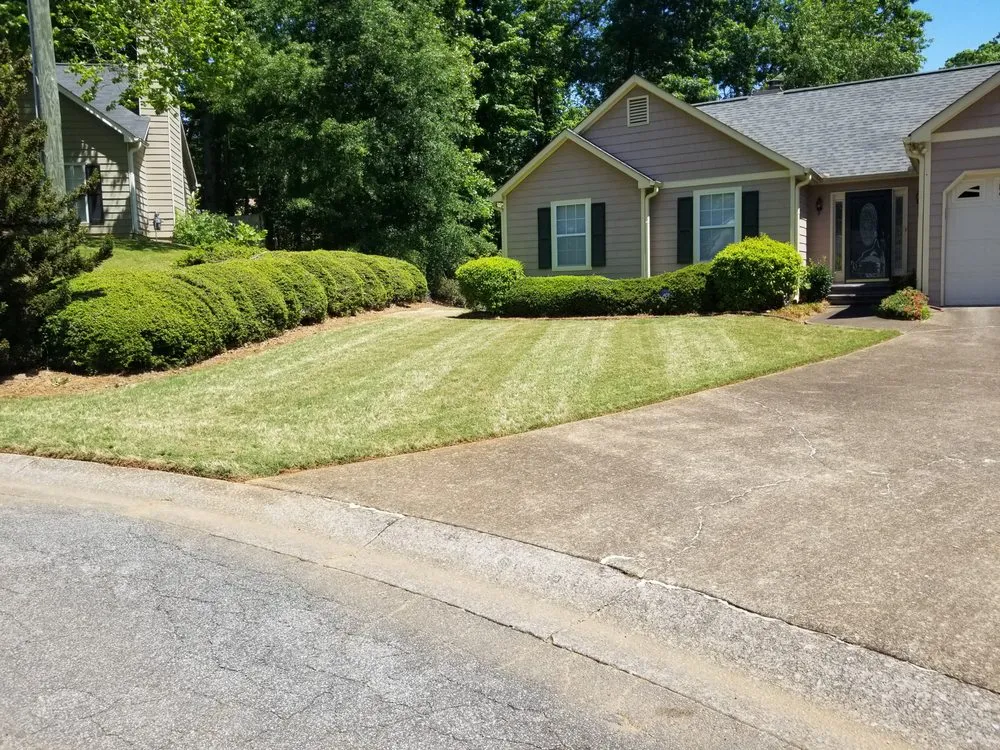 Affordable landscape installation for homes across Acworth, GA - Tropical Creations