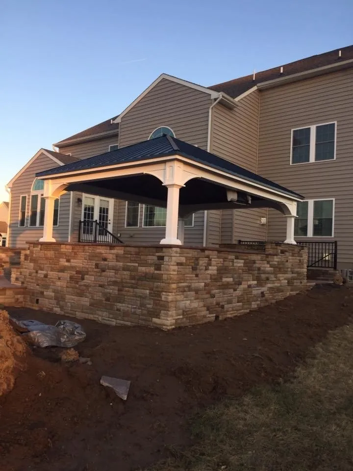 Custom landscape design in Horsham, PA by Tropical Creations