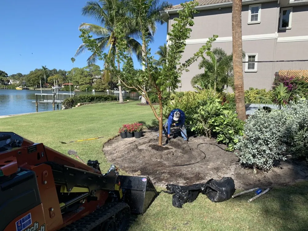 Custom landscaping services with custom design in Sarasota, FL by Tropical Gardens Landscape