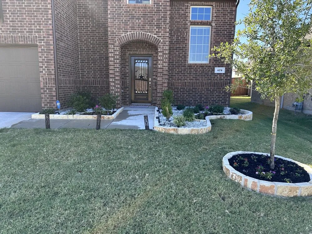Expert outdoor landscaping for beautiful yards in Rockwall, TX by Tropical John's Organic Gardens