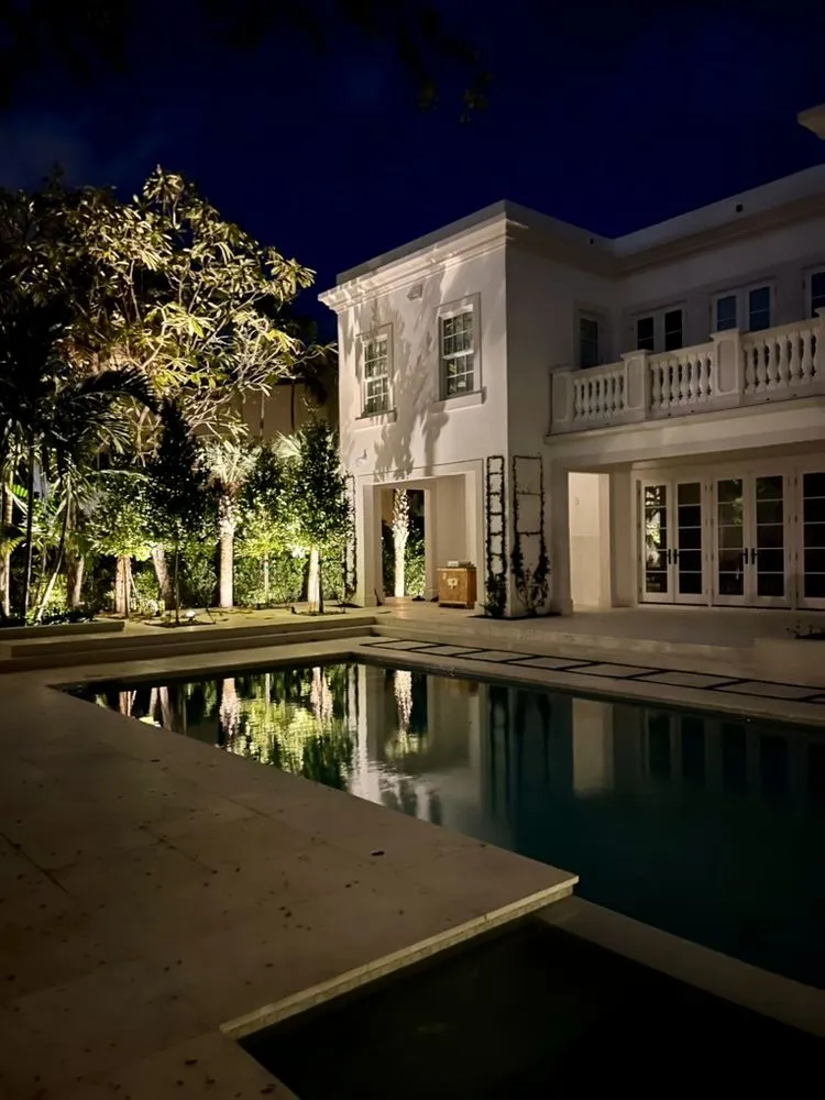 Professional landscape design with custom design across Lake Worth, FL - Tropical Landscape Lighting