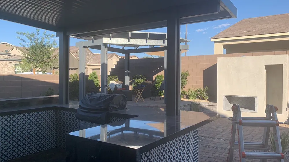 Custom lawn care service for outdoor upgrades in Las Vegas, NV by Tropical Landscapes