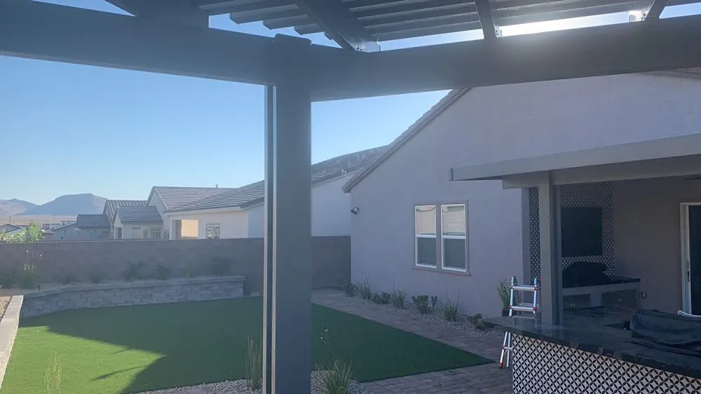 Custom garden landscaping in Las Vegas, NV by Tropical Landscapes