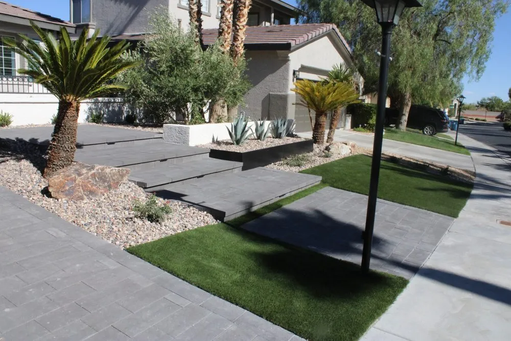 Professional residential landscaping for year-round maintenance across Las Vegas, NV - Tropical Landscapes