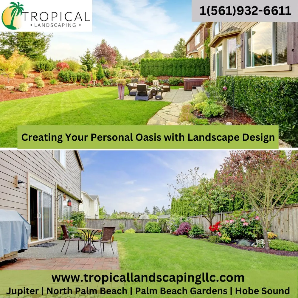 Trusted yard maintenance experts serving Jupiter, FL - Tropical Landscaping