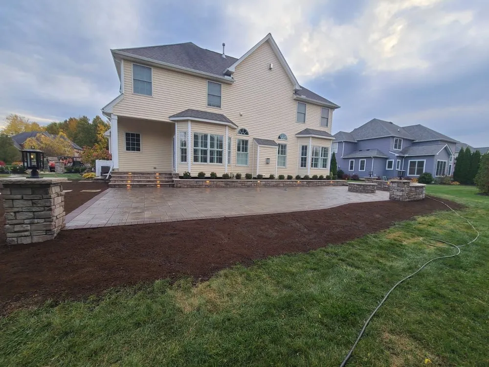 Professional landscape design in Lorain, OH by Tropical Landscaping