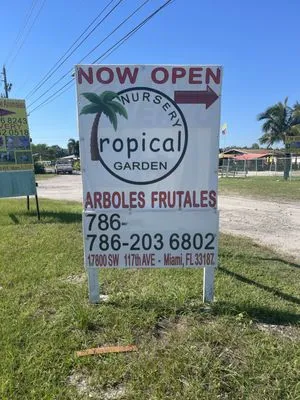 Tropical Nursery Garden Logo