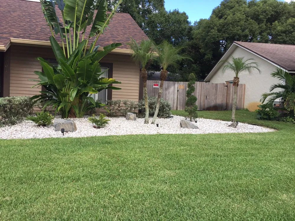 Reliable lawn care service in Palm Harbor, FL by Tropical Oasis Landscaping