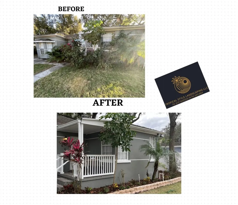 Expert residential landscaping in Tampa, FL - Tropical Style Landscaping