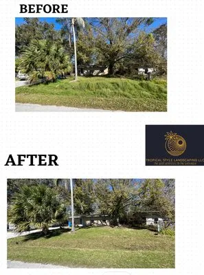 Tropical Style Landscaping Logo