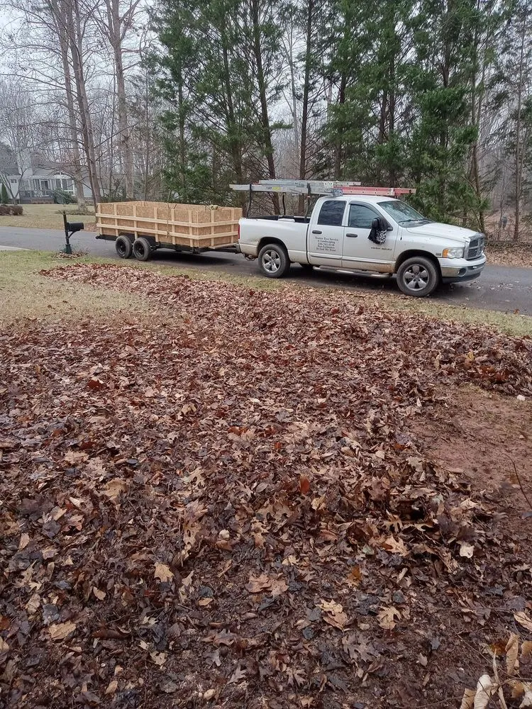 Local yard cleanup service for outdoor upgrades in Lexington, NC by Trotter Tree Service and Landscaping