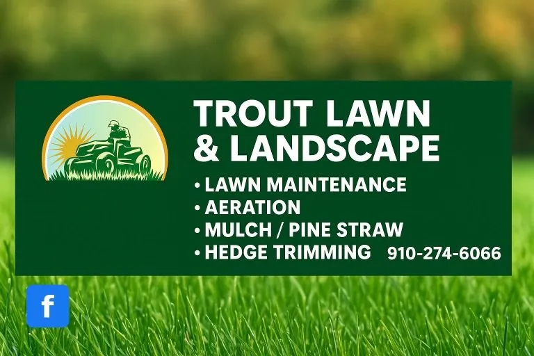 Local landscape installation for beautiful yards in Hampstead, NC by Trout Lawn & Landscape