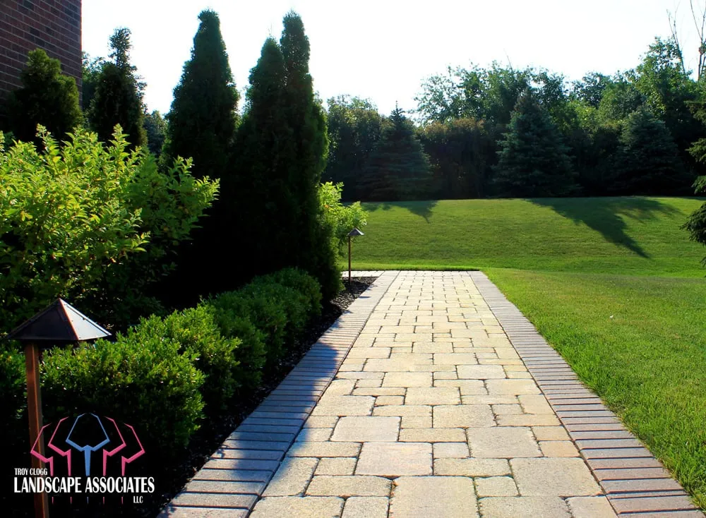 Affordable residential landscaping in Wixom, MI by Troy Clogg Landscape Associates