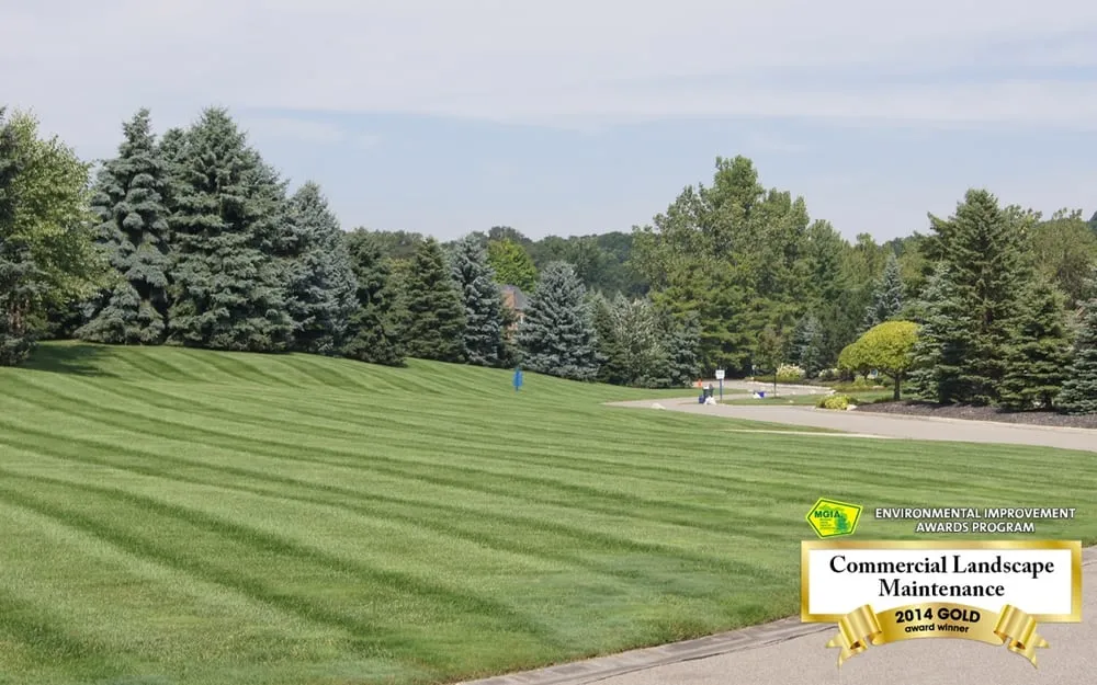 Expert lawn mowing service for outdoor upgrades in Wixom, MI by Troy Clogg Landscape Associates