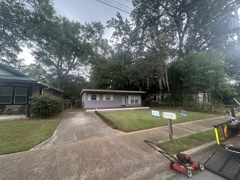 Custom landscape installation in Tallahassee, FL - TRT Lawn Service