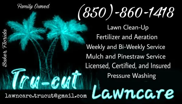 Tru-Cut Lawncare Logo