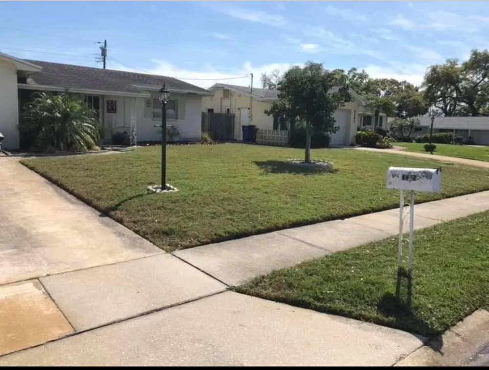 Local lawn mowing service in New Port Richey, FL by Tru Cutting Lawn Care and Trees