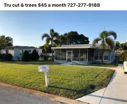 Tru Cutting Lawn Care and Trees Logo