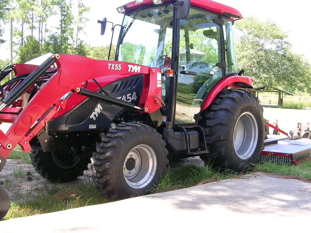 Reliable landscaping services for homes across Montgomery, TX - Truck and tractor for hire