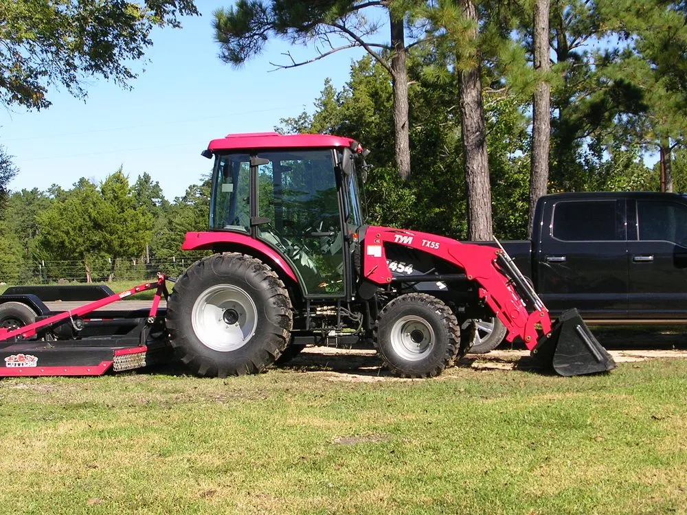 Expert outdoor landscaping with custom design in Montgomery, TX by Truck and tractor for hire