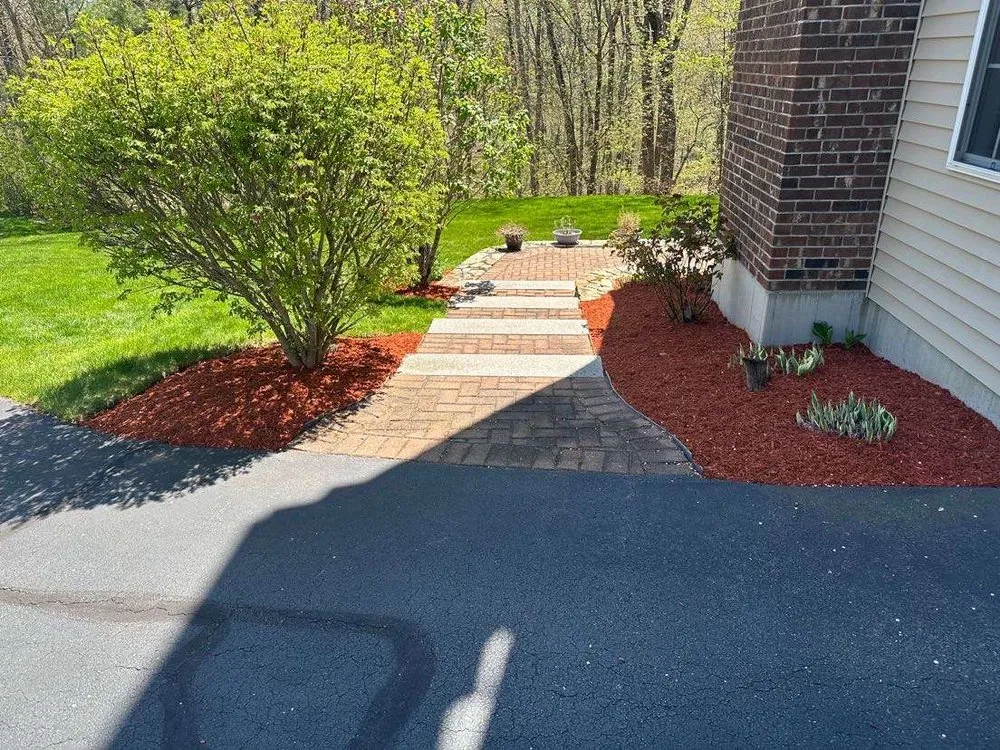 Local yard cleanup service for outdoor upgrades in Windham, NH by Trudel Landscaping
