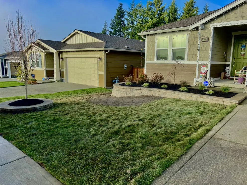 Custom garden landscaping for residential properties across Puyallup, WA - True Design Landscape