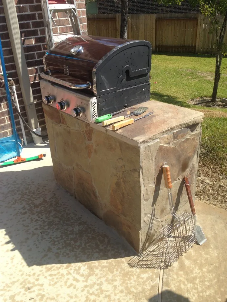 Local landscape design for residential properties in Conroe, TX by True Dreams Lawn Service