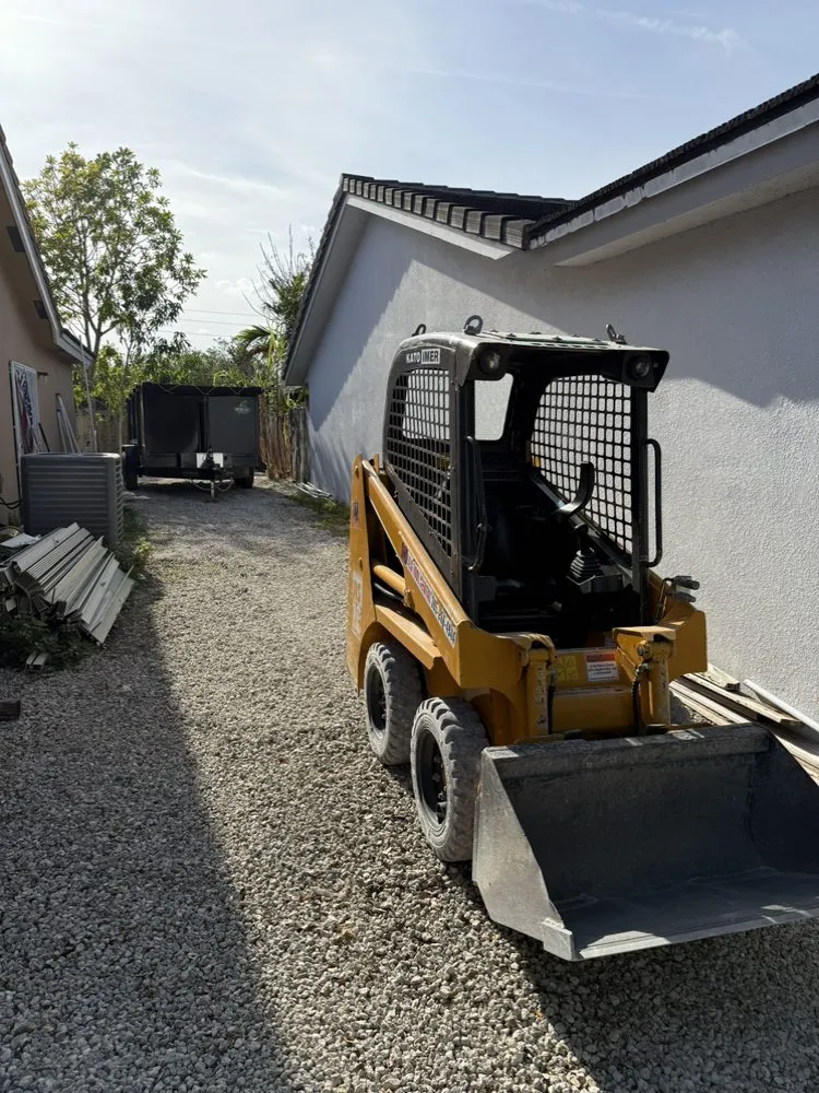 Custom landscaping services in Miami, FL by True Haul Trailers