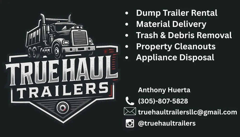 Expert outdoor landscaping experts serving Miami, FL - True Haul Trailers