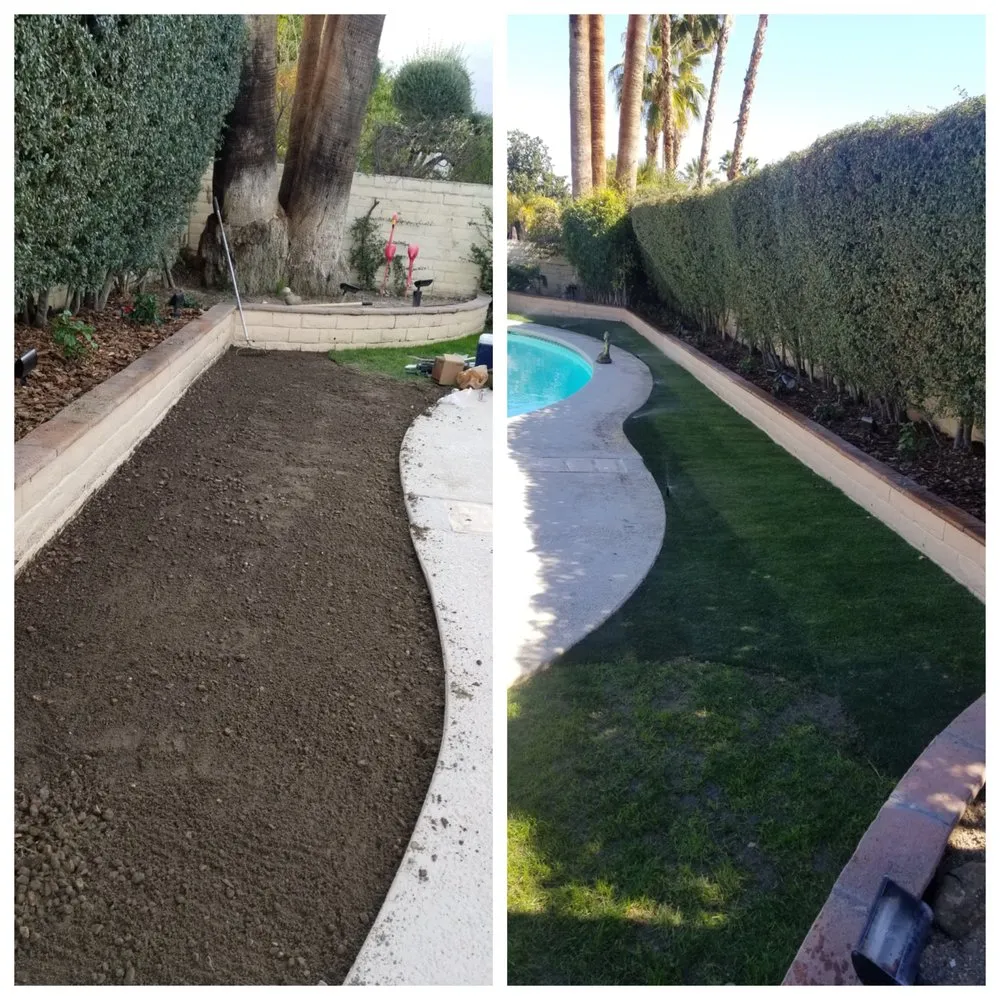 Local lawn mowing service in Palm Springs, CA by True Landscaping