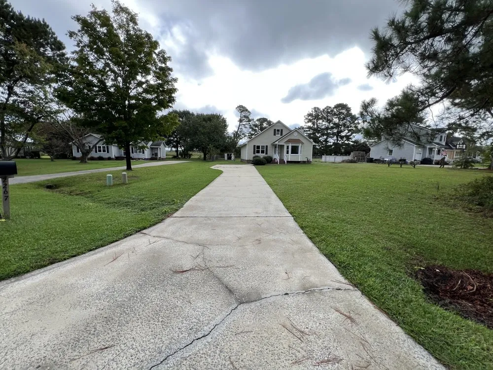 Reliable yard maintenance for homes in Greenville, NC by True Lawn Care & Landscaping