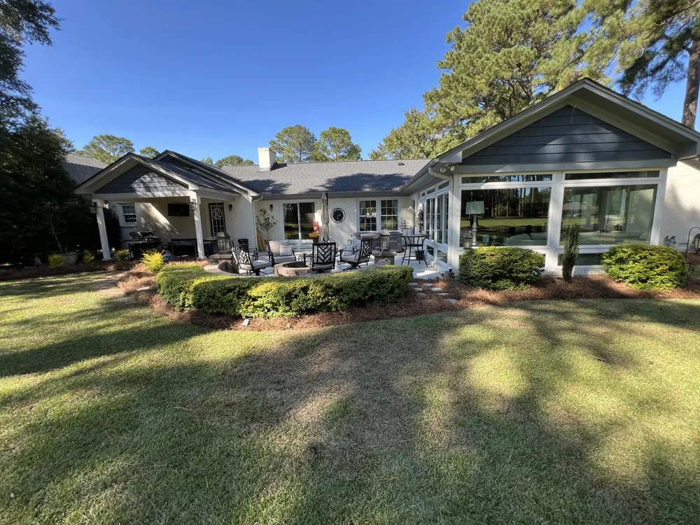 Top-rated landscape installation in Greenville, NC by True Lawn Care & Landscaping