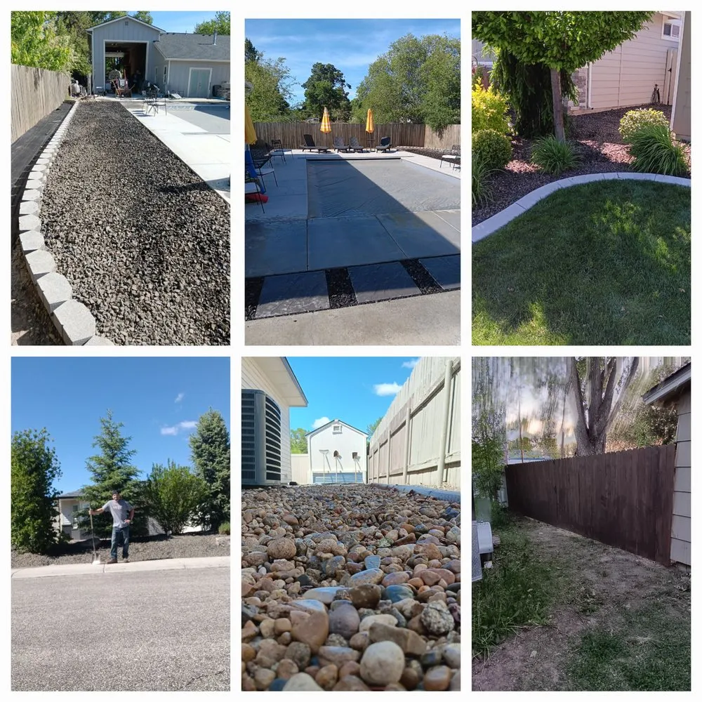 Professional yard cleanup service in Boise, ID by True North Concrete And Landscaping