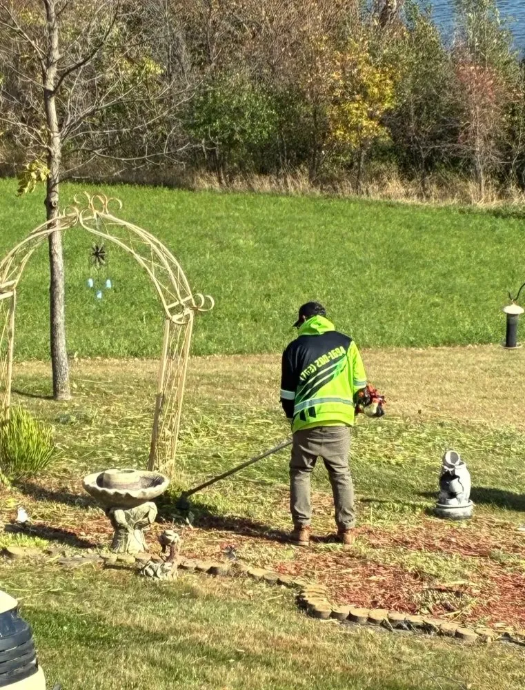 Reliable yard cleanup service in Ramsey, MN by True North Outdoor Services