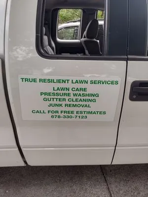 True Resilient Lawn Service Logo
