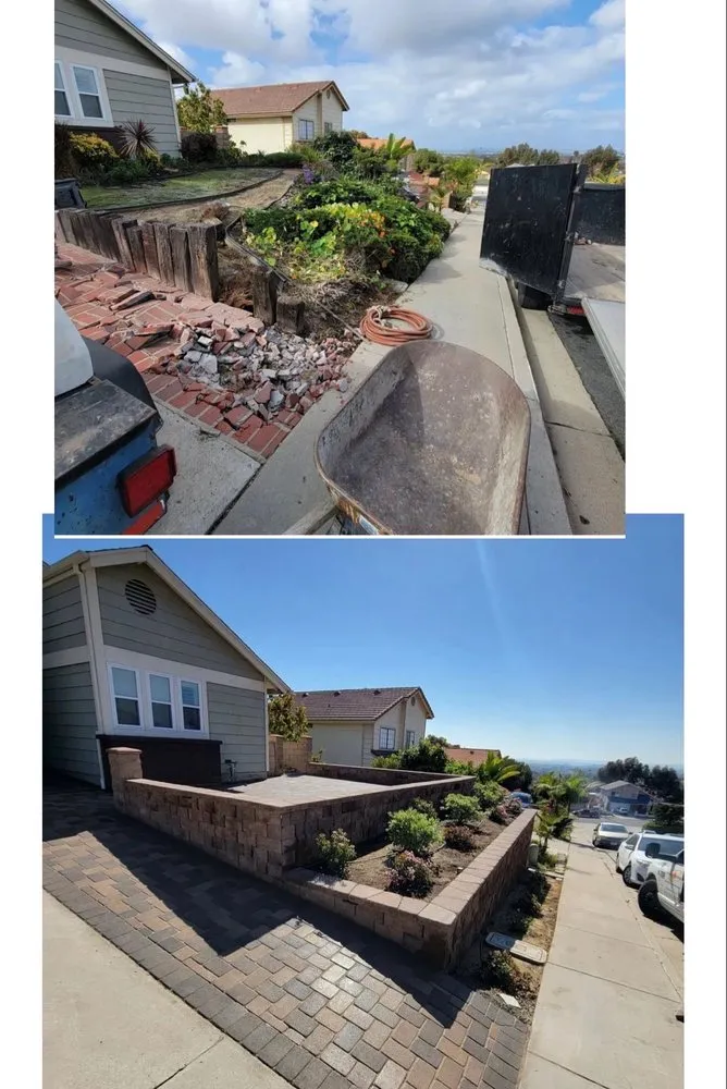 Professional landscape design for homes across El Cajon, CA - True Shine Building Services