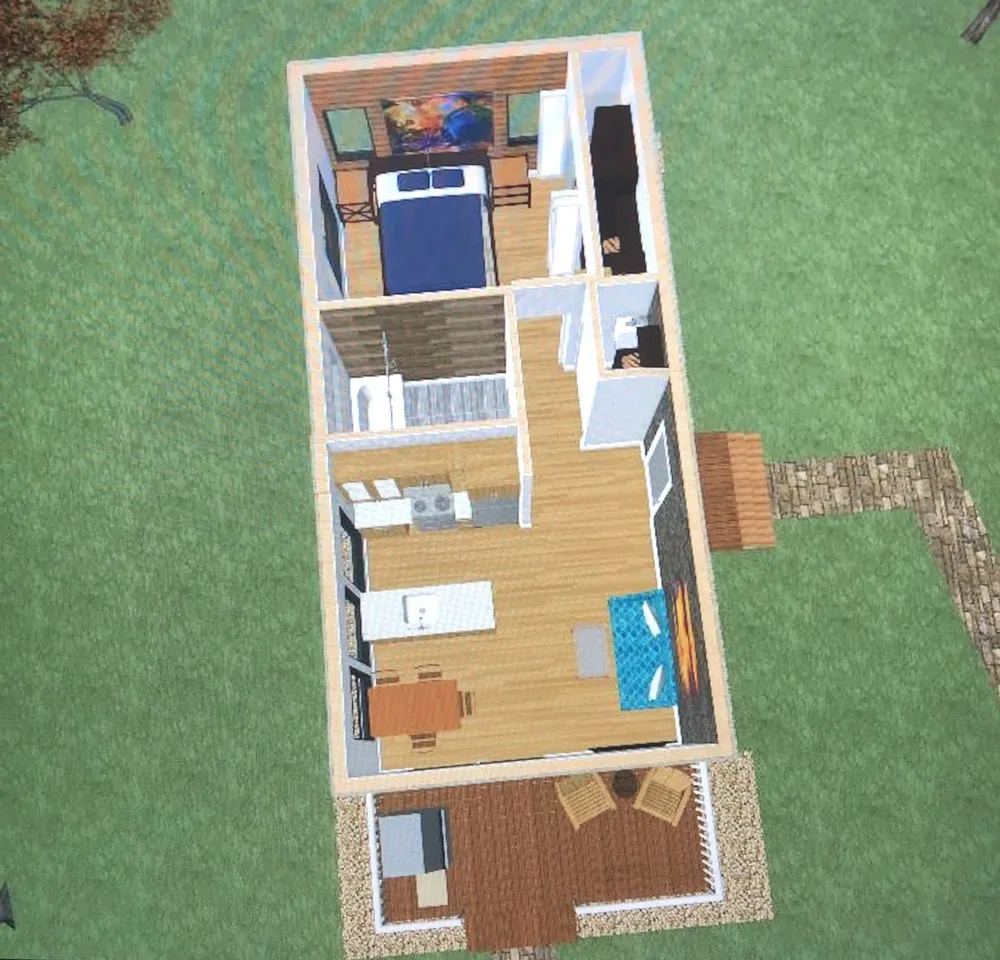 Custom residential landscaping for beautiful yards in Milford, NH by True South Designs