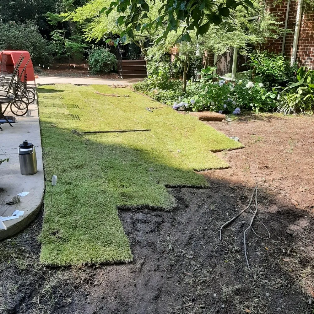 Affordable residential landscaping for residential properties in Greer, SC by True South Landscaping
