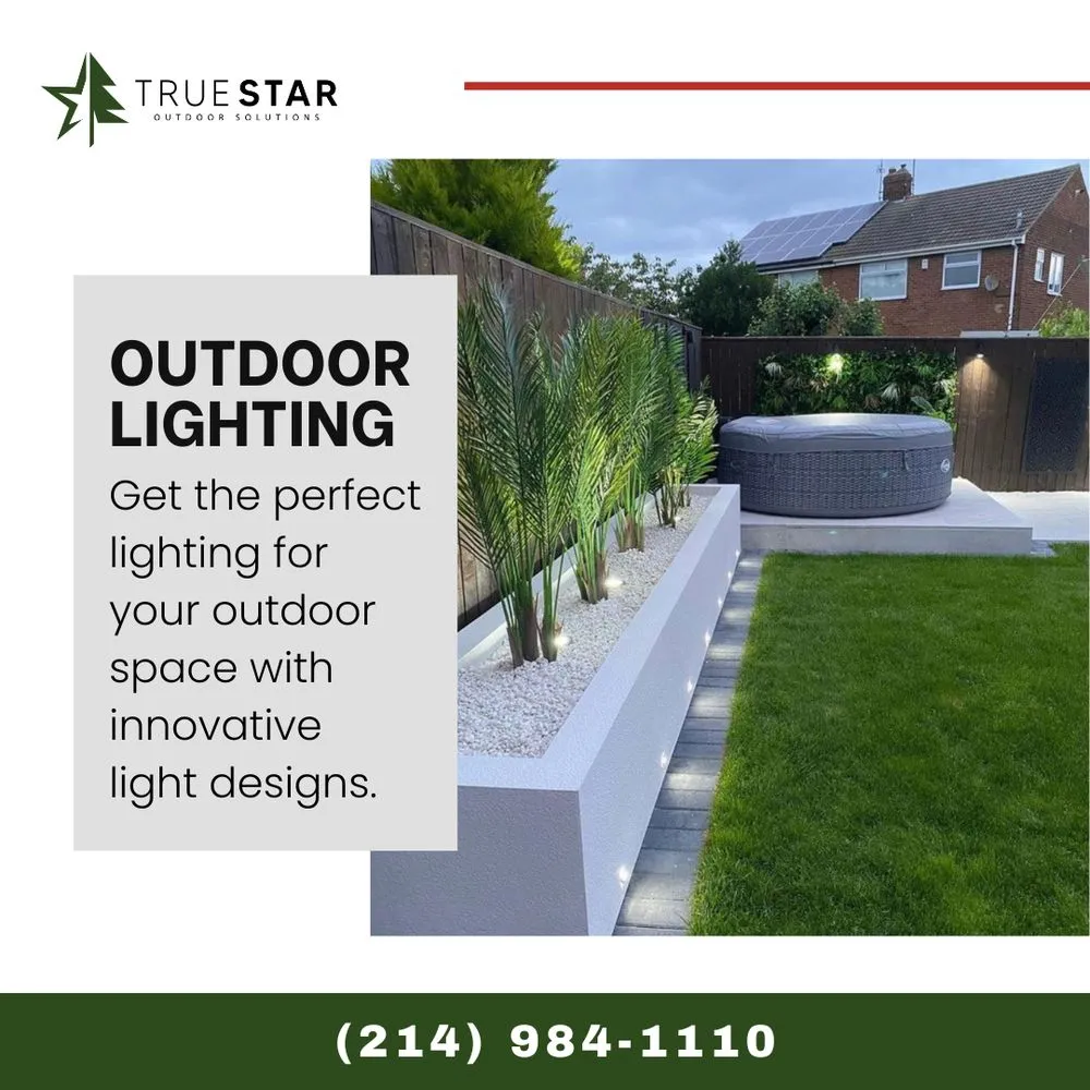 Professional landscape installation in Frisco, TX - True Star Outdoor Solutions