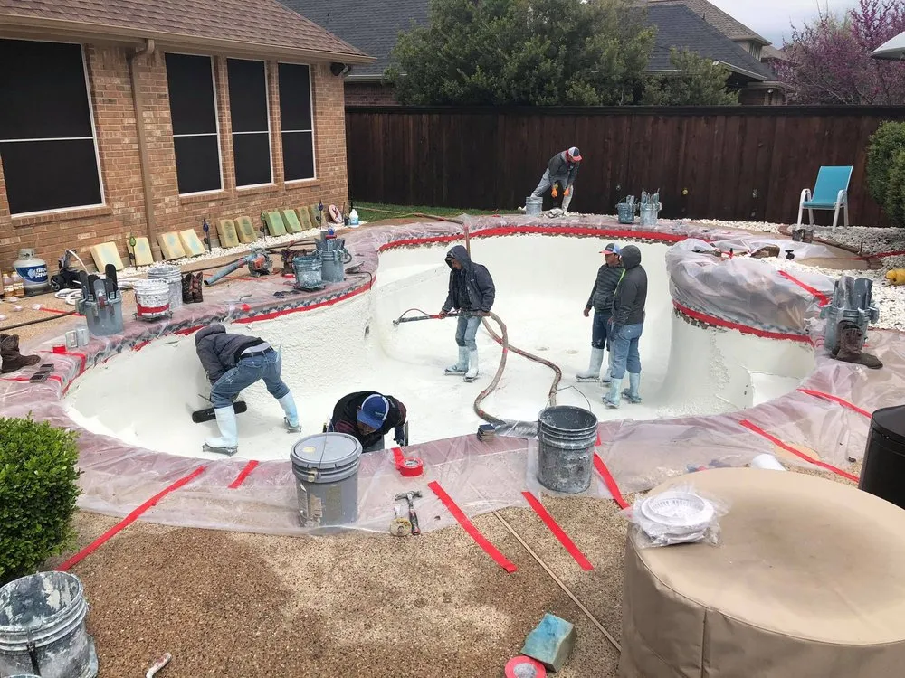 Custom garden landscaping in Frisco, TX by True Star Outdoor Solutions