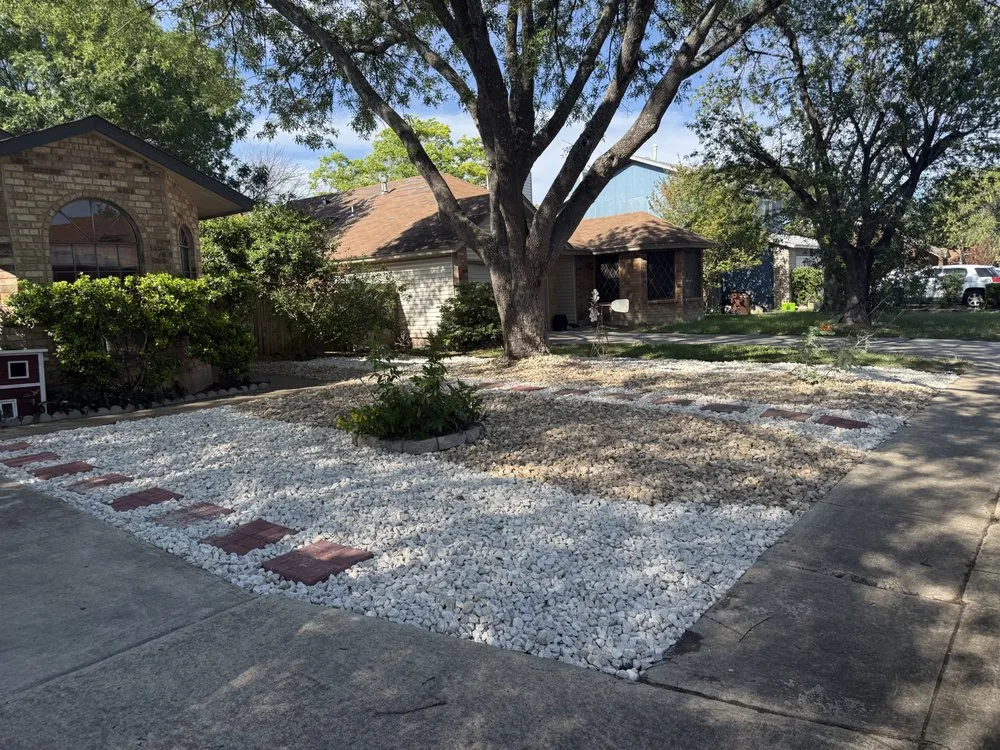 Expert garden landscaping in San Antonio, TX by True Stone Outdoor Living