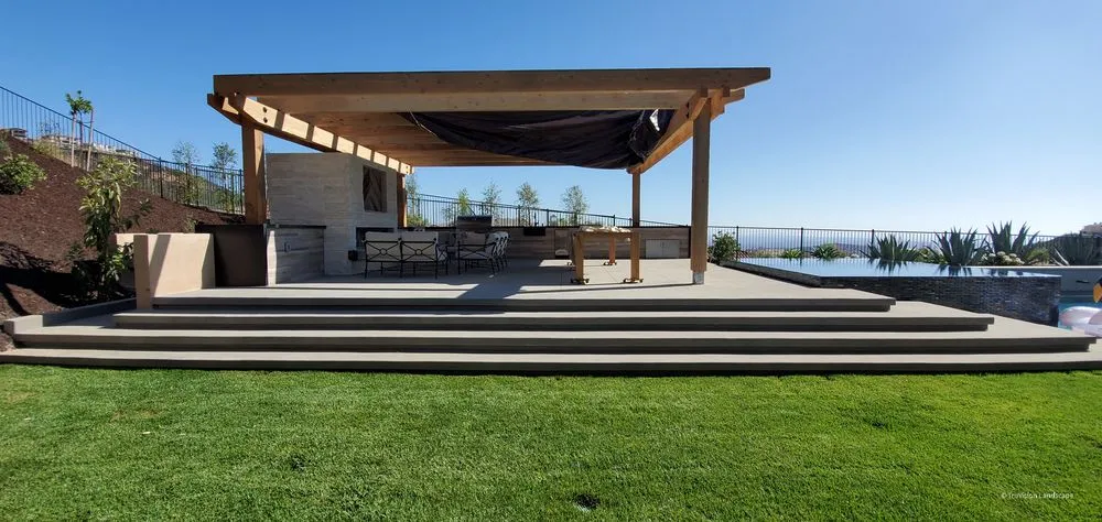 Local landscape installation with custom design across San Marcos, CA - True Vision Landscape