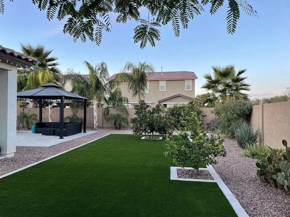 Top-rated yard cleanup service with custom design across Queen Creek, AZ - True Vision Landscapes