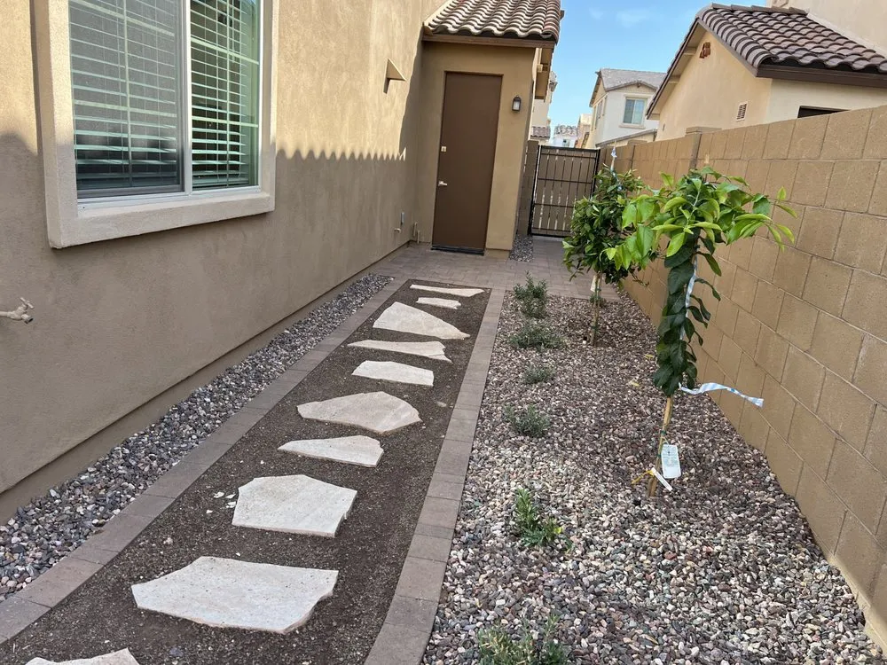 Professional landscape design in Queen Creek, AZ by True Vision Landscapes