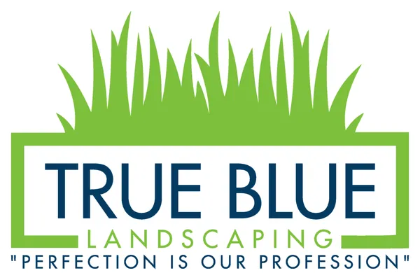 TrueBlue Landscaping Logo