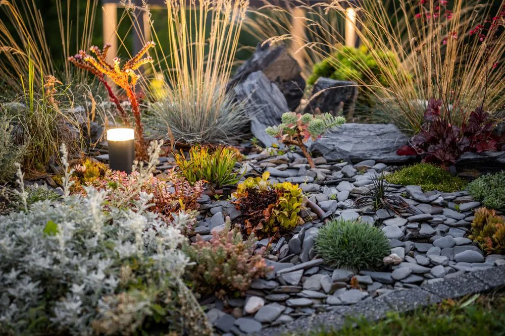 Affordable garden landscaping in Saratoga Springs, UT - TrueNorth Landscape and Concrete