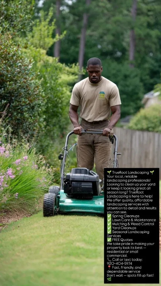 Professional landscape design for year-round maintenance across Oshkosh, WI - TrueRoot Landscaping