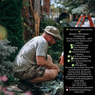 TrueRoot Landscaping Logo