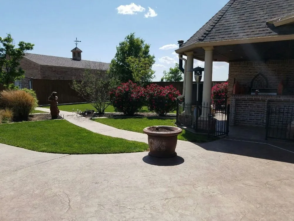 Local landscape design for beautiful yards in Lubbock, TX by Truescapes Lawn Pros