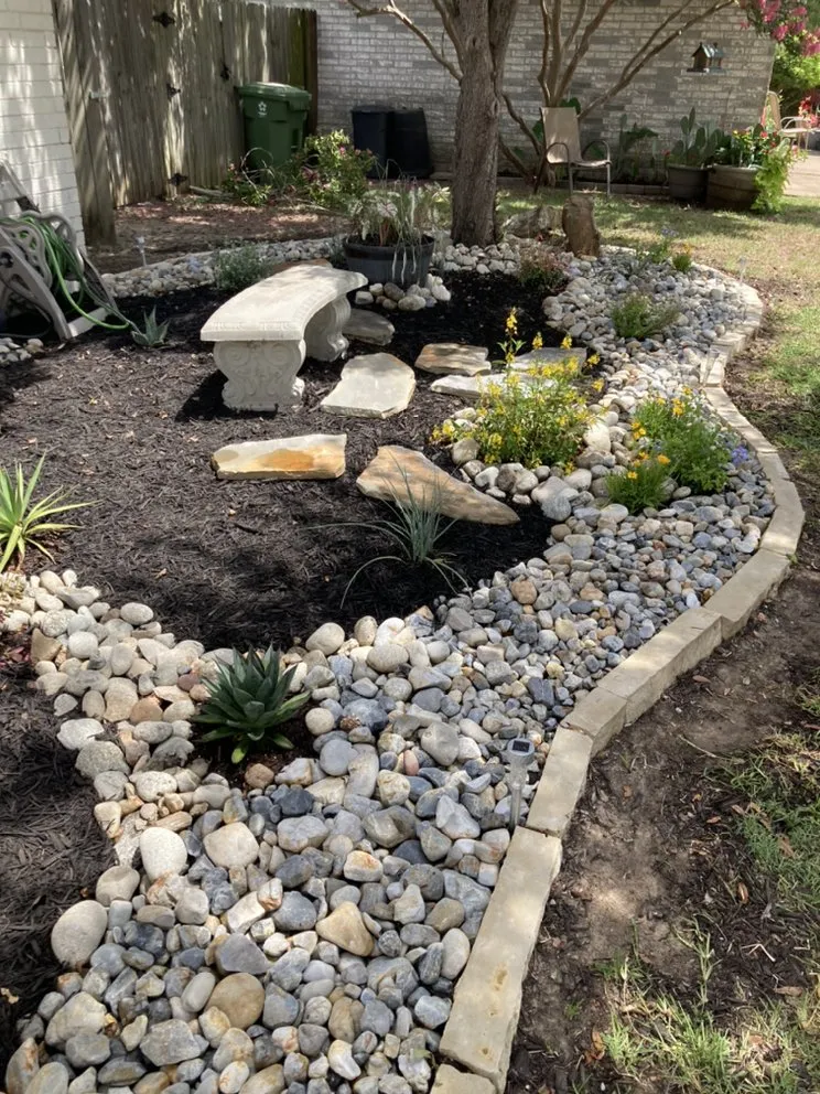 Custom lawn mowing service for year-round maintenance in North Richland Hills, TX by Truevision Lawn & Landscapes